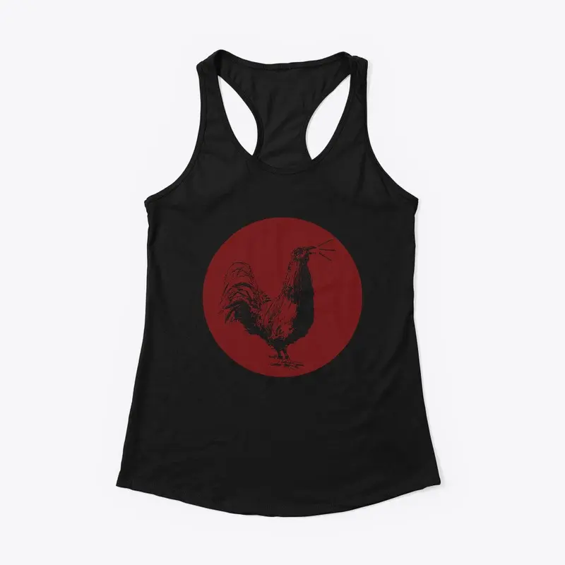 Garnet Rooster Racerback