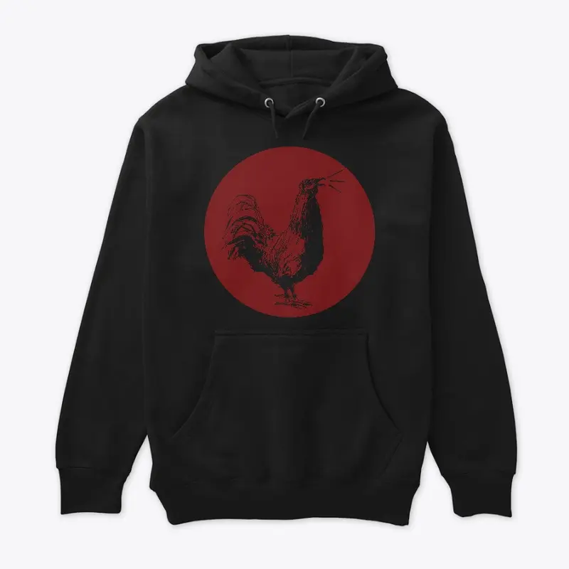 Garnet Rooster Hoodie